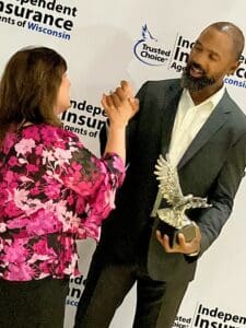 Blog - Julie Receiving an Award